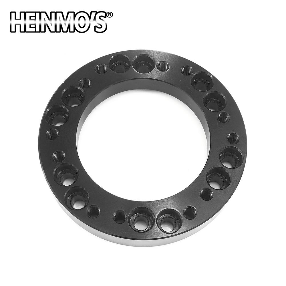 12mm CNC Aluminum Car Steering Wheel Hub Boss Kit Adapter Spacer Universal Cars Accessories Steer Wheel Hole Adapter Purple