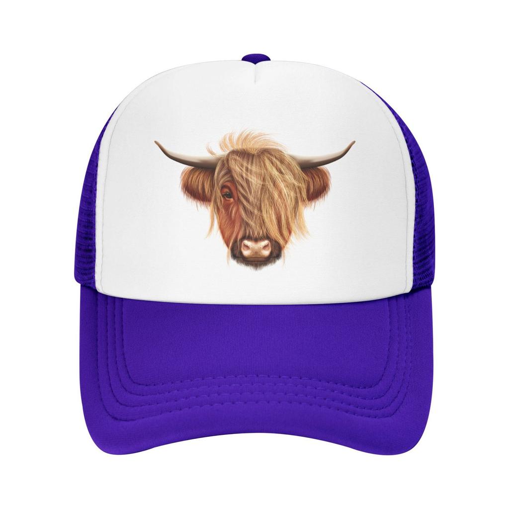 Шотландские волосатые шляпы из горной коровы для женщин унисекс, винтажная бейсболка, пляжная шляпа от солнца для папы, черные джинсовые хлопковые кепки