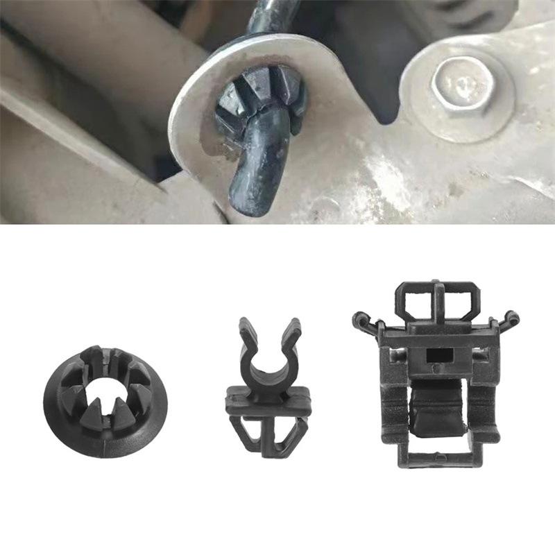 3PCS/set Car Hood Rod Holder Car Clips Opener Stay Grommet Clips Plastics 90601-S84-A01 For Honda For Accord None Brand New