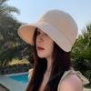 Женская летняя шляпа от солнца, складная шляпа с широкими полями, регулируемые кепки для пляжа, летние кепки для рыбалки с широкими полями