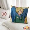 pc Popular Japanese Anime SAKAMOTO DAYS Pillow Case Fashion Square Pillowcase Bedroom Sofa Room Ins Decoration Leisure