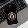 D-Dellafuente-FC  Phone Case For iPhone 17,16,15,14,13,12,11 Plus,Pro Max,XS,Soft Silicone Black Cover