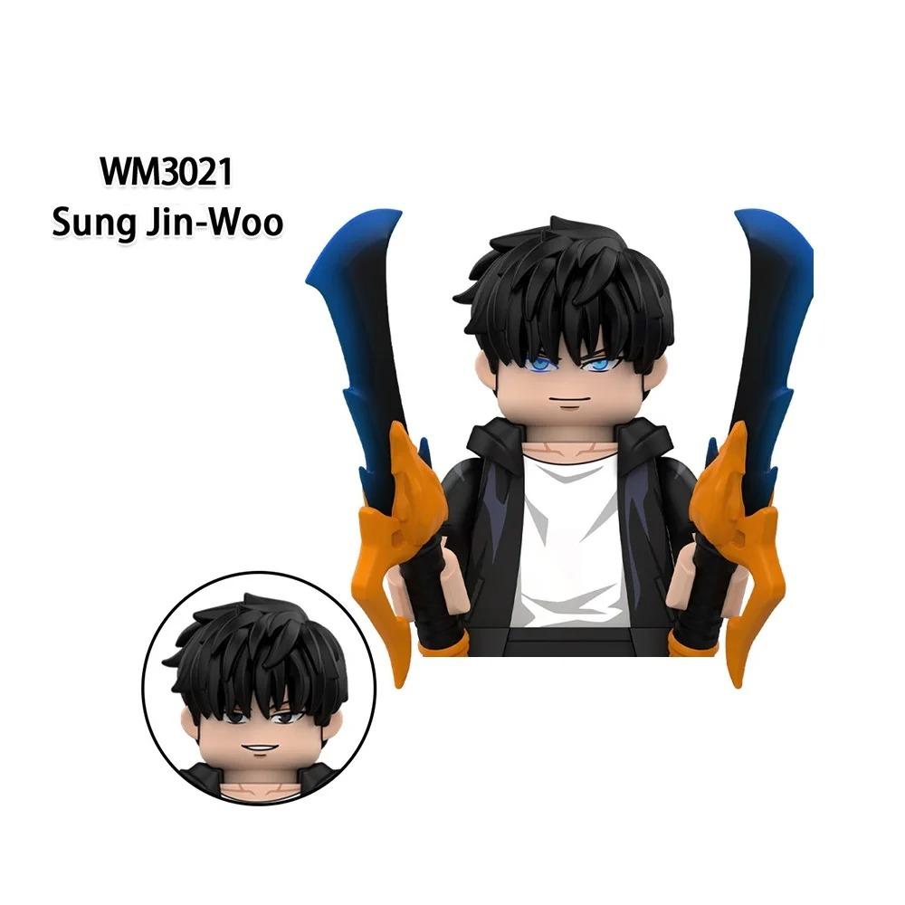 WM6220 WM6221 Строительные блоки Solo Leveling Мини-фигурка Sung Jin Woo Игрушки