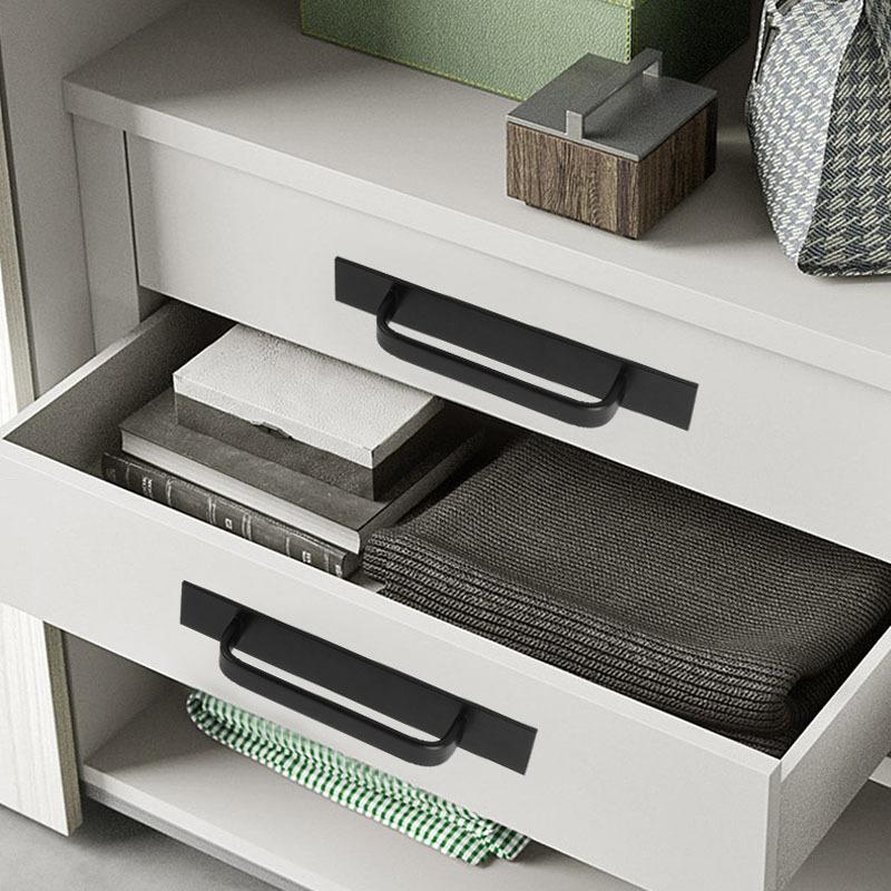 4 шт. деревянная ручка для двери, окна, алюминиевого сплава, балконное стекло, самоклеящаяся, монтируемая на поверхность, маленькая ручка и ручка-кнопка из сплава