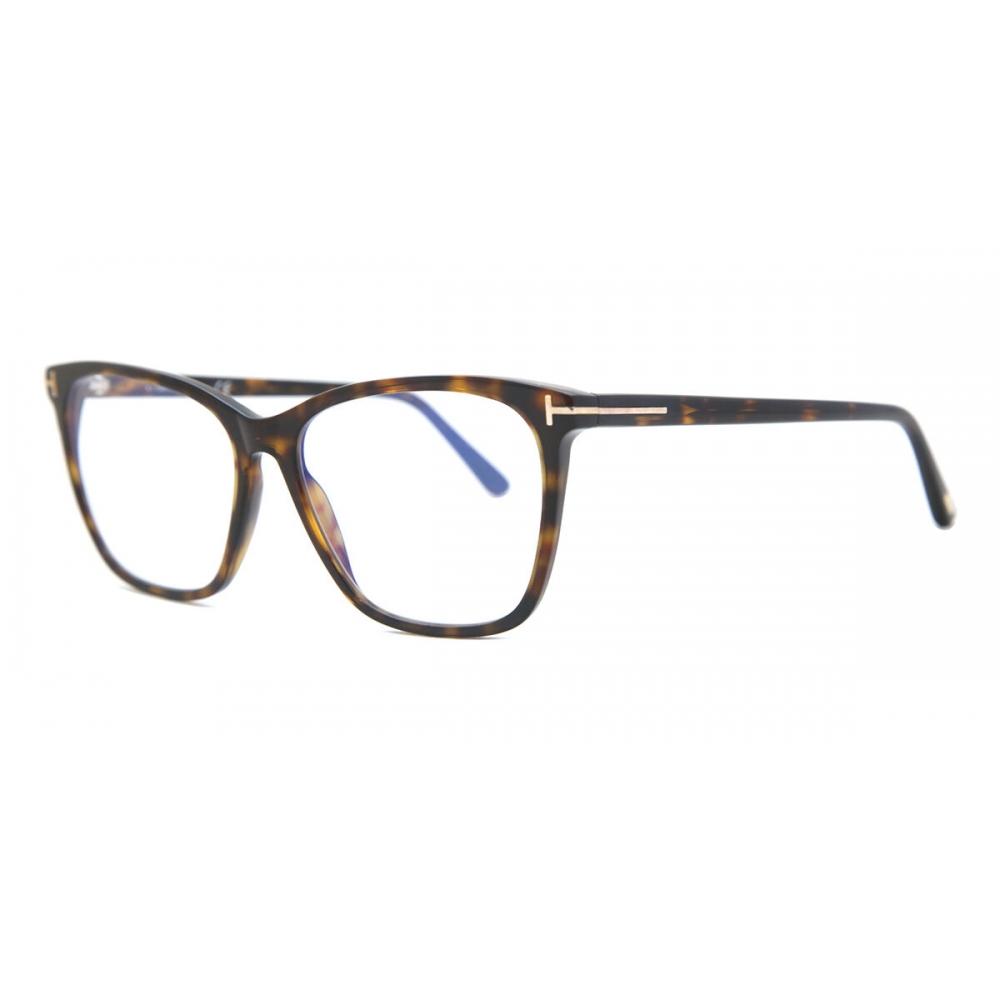 Tom Ford Ft5762 B Blue Light Block 052 Women Eyeglasses