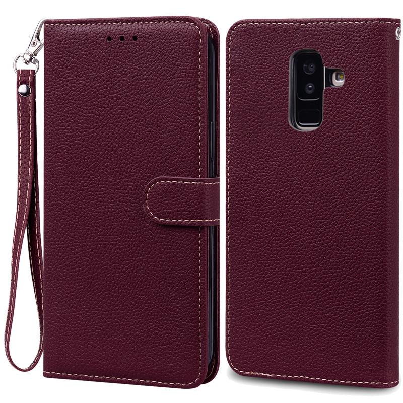 J8 Case For Samsung Galaxy J8 2018 Case Wallet Leather Flip Case For Samsung J 8 J8 2018 J810F Book Cover Coque Fundas Etui