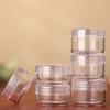 Sub-bottling Jewelry Storage Box Portable Cosmetics Empty Bottle Empty Small Round Jars  Women
