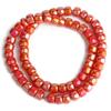 Natural AB Color Glass Crystal Multicolor Cylinder Beads For Handmade Diy Bracelet Jewelry 8x6mm