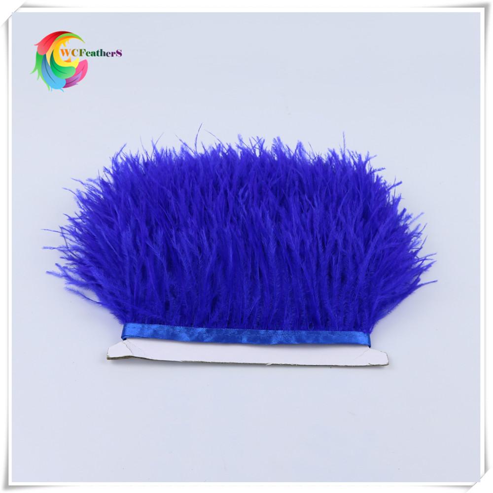 1 метр 32 цвета Натуральное страусиное перо Отделка высота 8-10см перья лента для DIY украшения свадебного платья для вечеринки