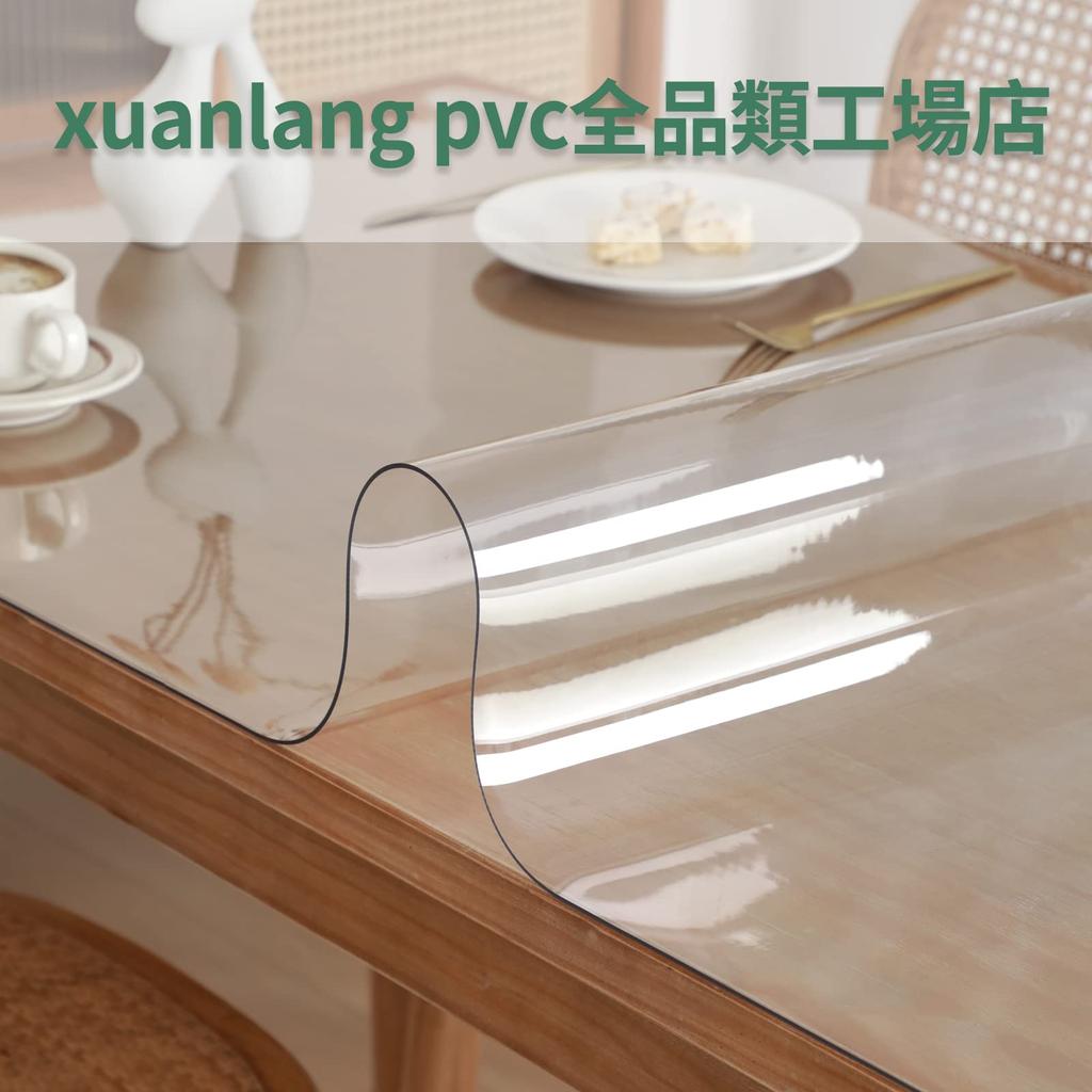 Прозрачная скатерть ПВХ коврик для стола толщина 2 мм коврик для стола чехол для стола прямоугольный ПВХ коврик для стола настраиваемый 90х180 см