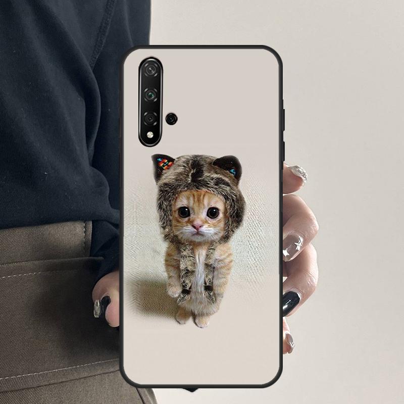 Китти Кошки Милые Для Huawei Nova Y70 Y90 Y60 Y61 Y91 Y72 9 10 SE 12i 12s 11i 5T P60 Pro P20 P30 P40 Lite Чехол