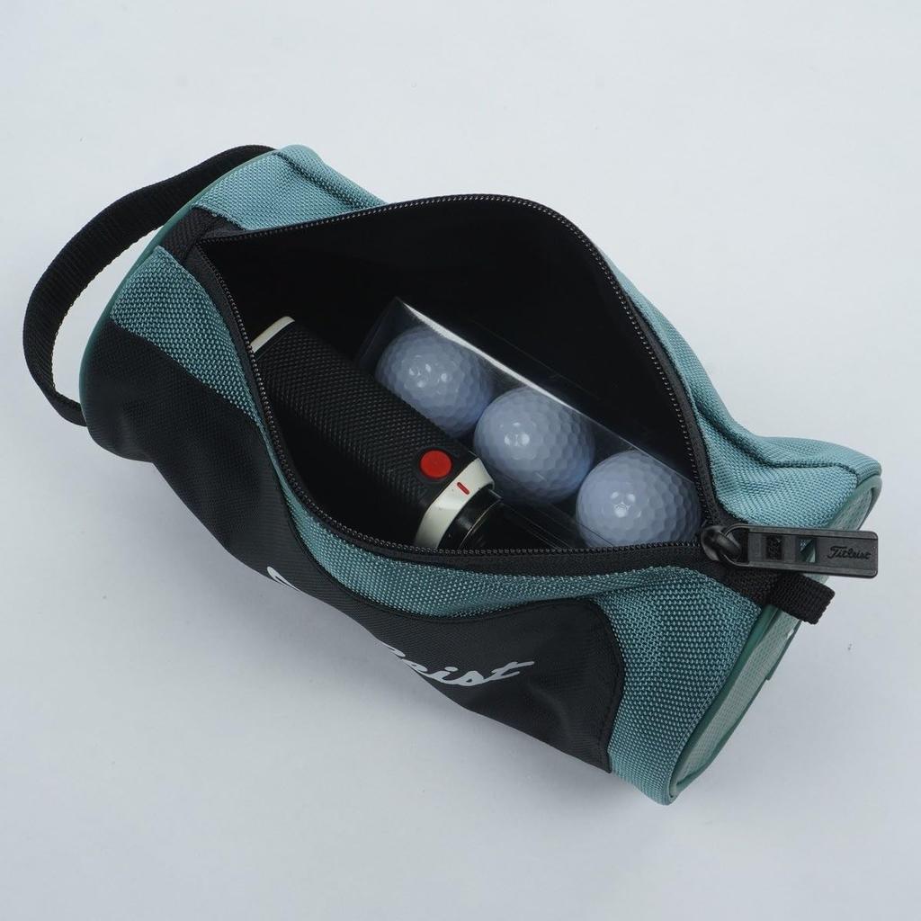 TITLEIST NextGen Valuable Pouch TA23NGVPK ECBK Eucalyptus x Black