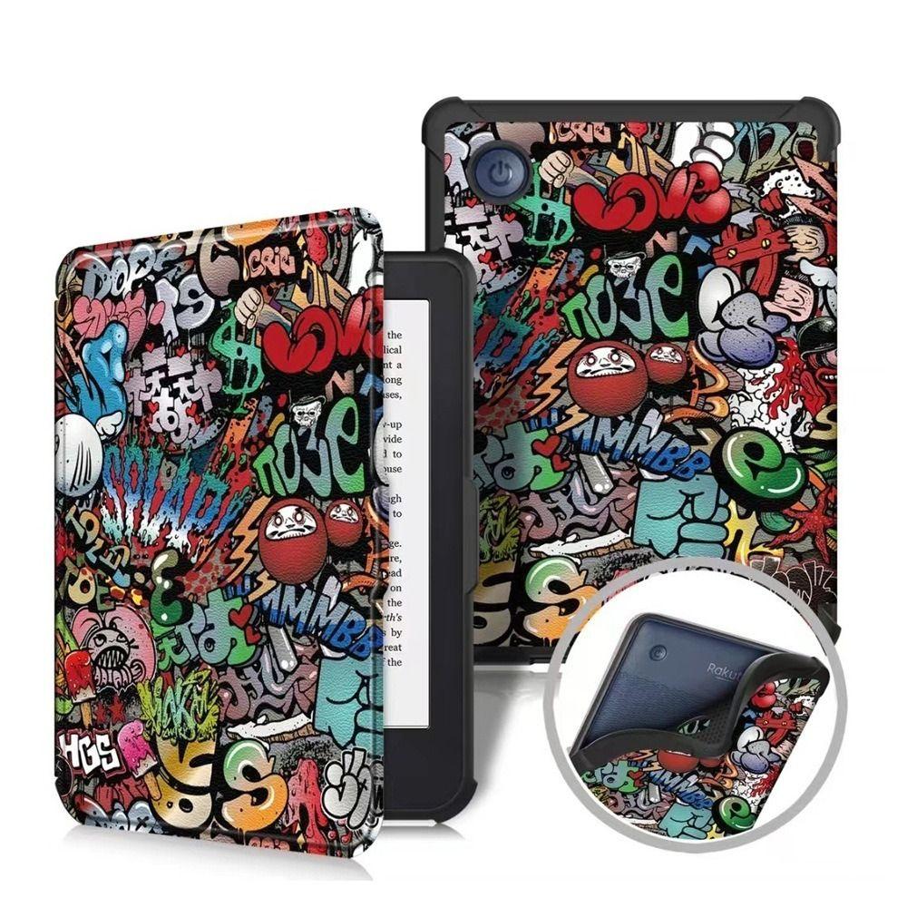 Чехол для 6-дюймовой электронной книги KOBO Clara Colour/BW/2E 2025 Новый N367 Смарт-обложка TPU Funda Автоматический сон/пробуждение Защитный чехол