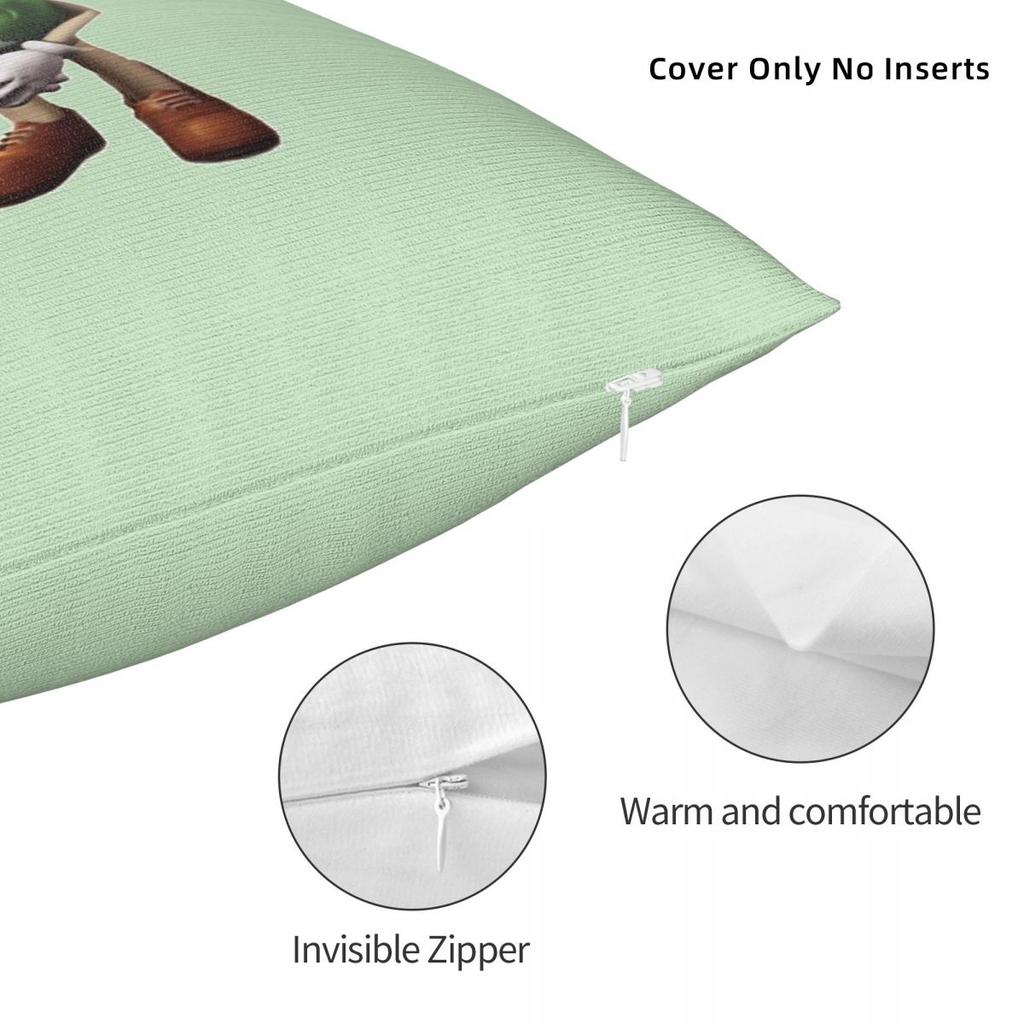Dr. Phil Pillowcase Polyester Linen Velvet Printed Zip Decor Pillow Case Home Cushion Cover 18"