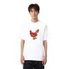 Palace Футболка кудахтанья белые мужские топы P22TS383