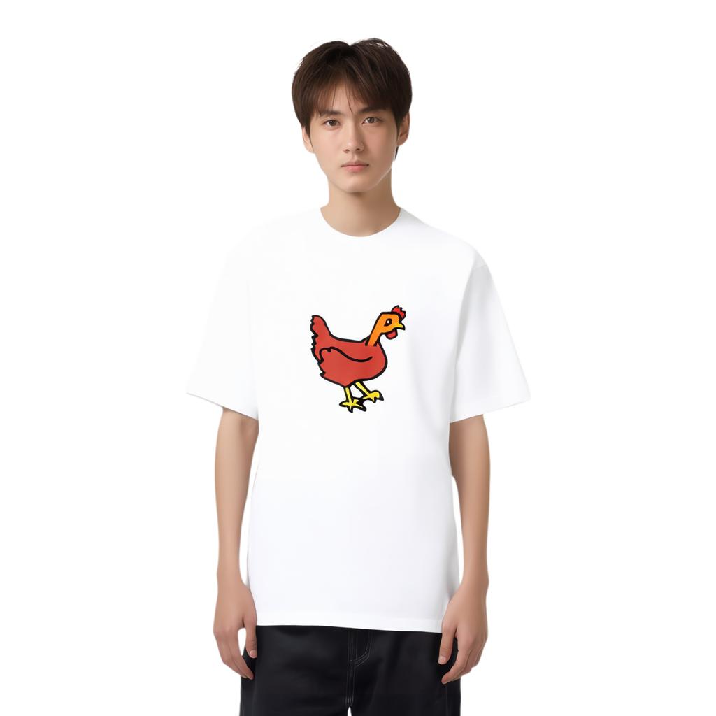 Palace Футболка кудахтанья белые мужские топы P22TS383