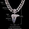 Hip Hop Zircon Copper Polar Bear Animal Pendant European and American Men's Hip Hop Rap Necklace Trend Accessories New Accessories