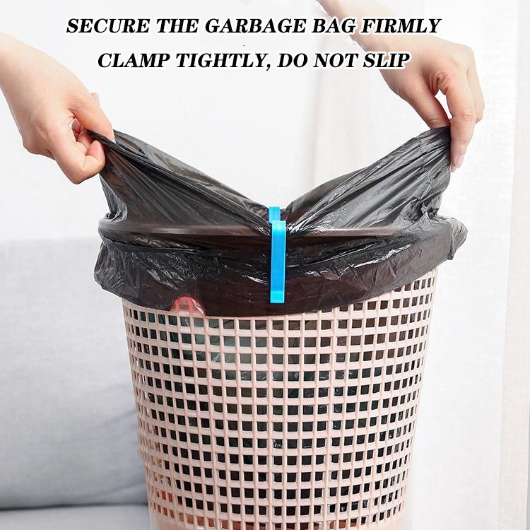 10 шт., креативный держатель для мусорной бочки, мешок для мусора, противоскользящий зажим, разделитель, боковой зажим, товары для дома
