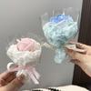 Ароматный букет из искусственных цветов Ручная работа Мини-ароматерапевтическое мыло Цветочная композиция с розами Романтический подарок на День святого Валентина для украшения дома и автомобиля