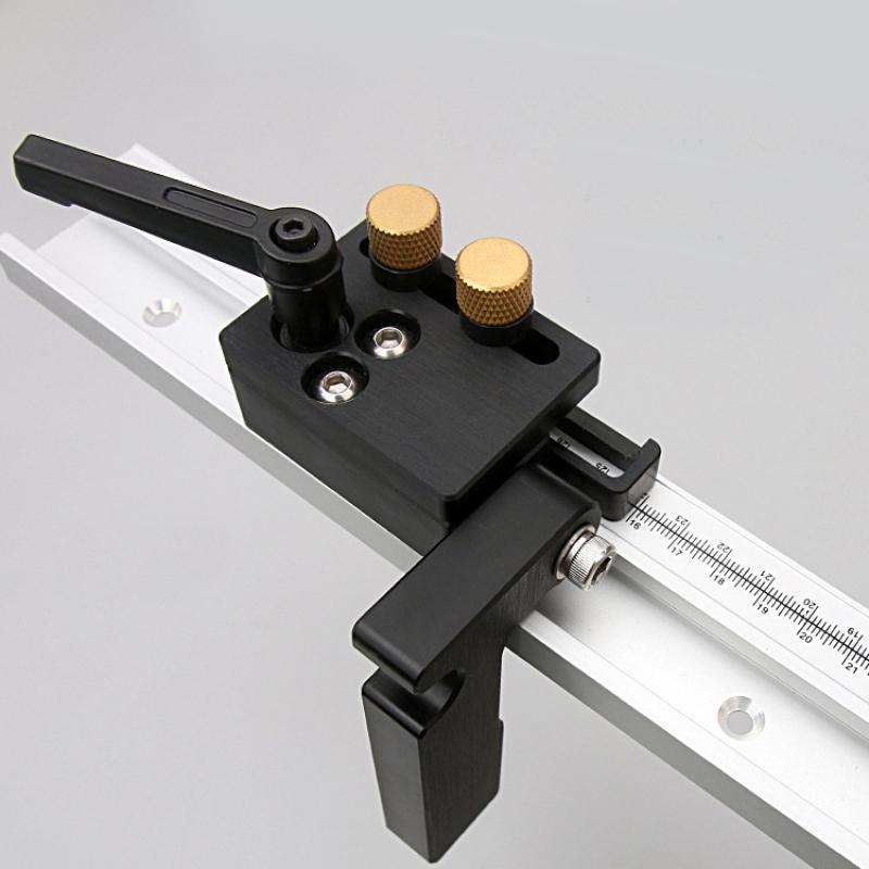 Ограничитель направляющей для Т-образных пазов, ограничитель желоба, локатор, руководство по деревообработке «сделай сам»