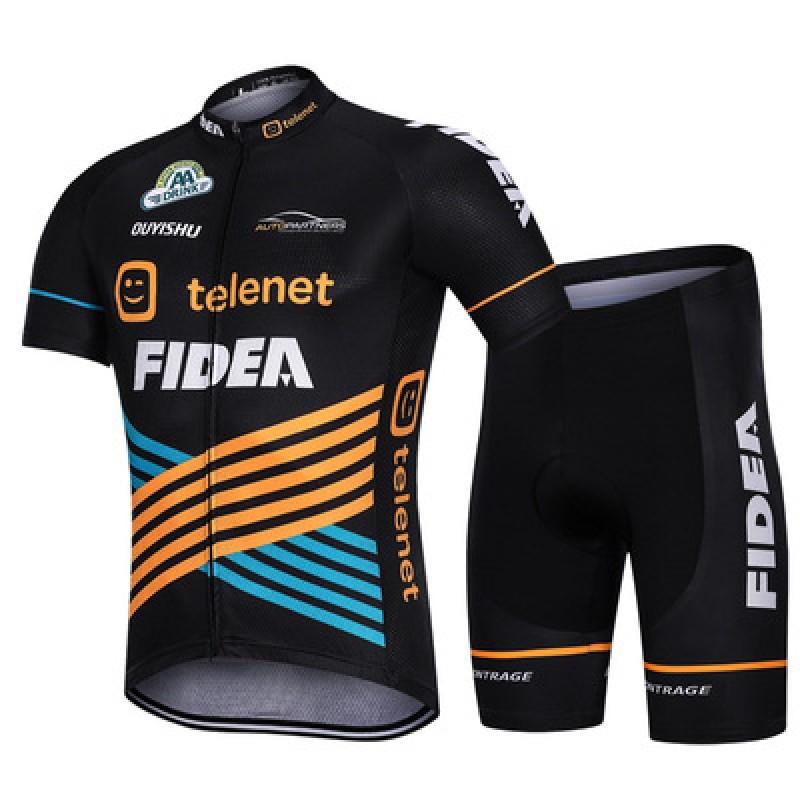 Mens Cycling Jersey Shorts Set Summer Breathable Quick Dry Road Mountain Bike Outfit