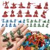 24/48 шт. Мини-модели солдат Декор для помещений Песочный стол Военные симуляционные реквизиты Украшение для гостиной спальни XJM