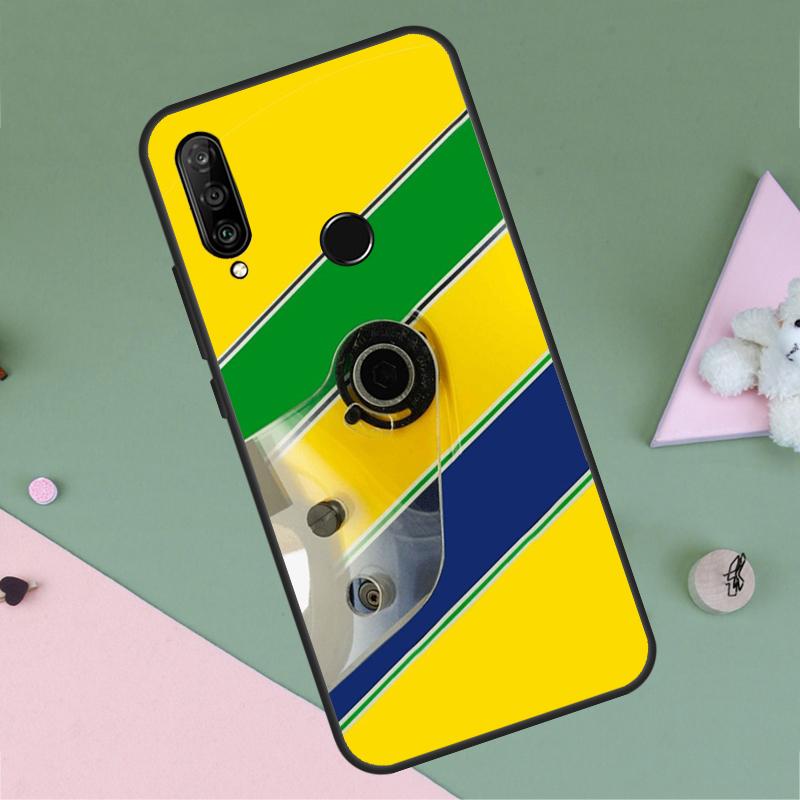 Гонщик Айртон Сенна Для Huawei Nova 9 10 SE Y91 Y61 Y90 Y70 Y60 Y72 12s 12i 11i 7i 8i P60 Pro P30 P40 Lite Чехол