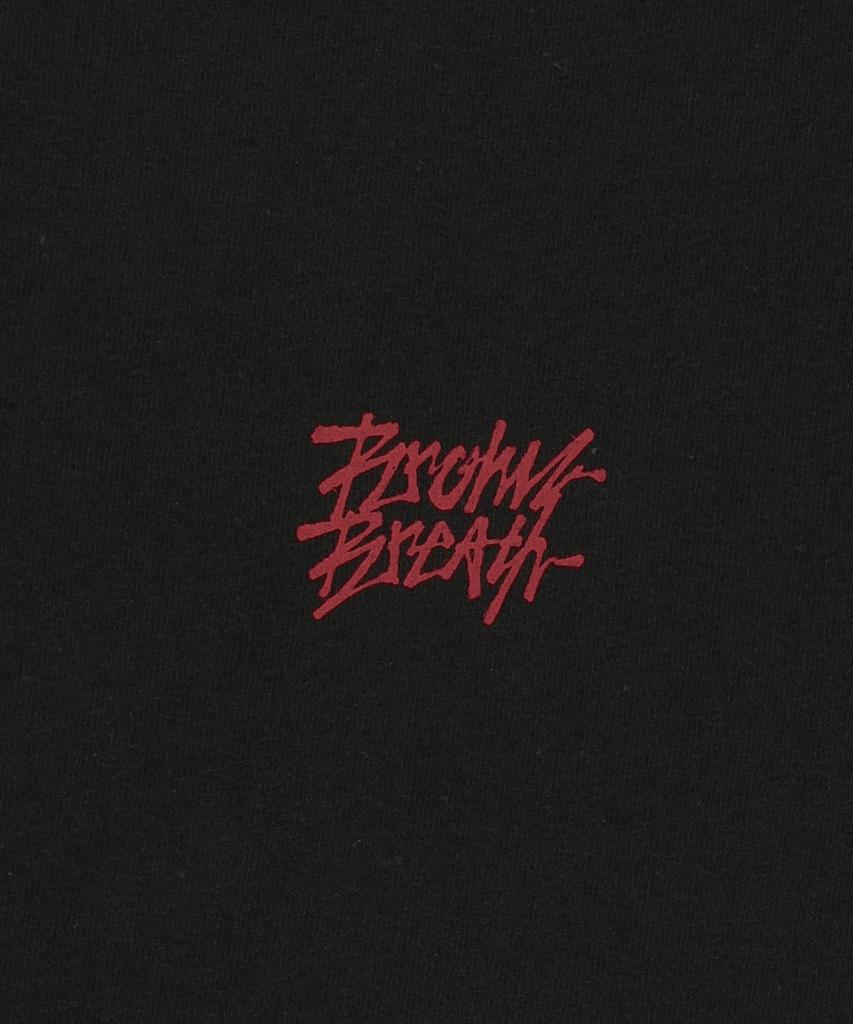BROWNBREATH Футболка с принтом Crush Tag Breath - Черная