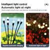 8/10LED Firefly Light RGB Solar Outdoor Firefly Garden Lights Waterproof Swaying Fairy Light for Yard Patio Decoration