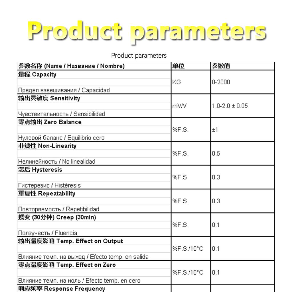Miniature Load Cell with RS485 Digital Transmitter Modbus-RTU Output High Precision Pressure Sensor 500kg 1000kg 2000kg
