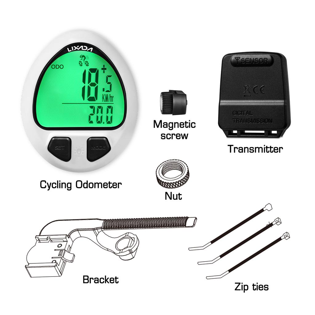 Велосипедный спидометр, проводной/беспроводной, велосипедный компьютер, одометр, велосипедный спидометр