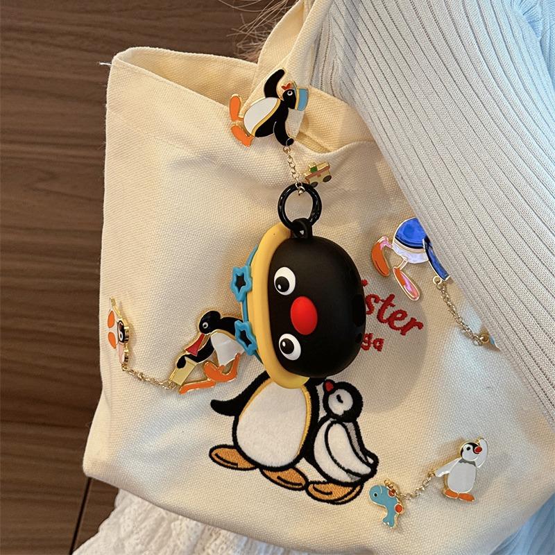 3D мультяшный пингвин Bluetooth защитный силиконовый чехол для наушников Airpods Pro 2 Чехол/Airpods Pro Чехол/Airpods 1/2/3 Чехол для детей