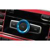 Blue Aluminum CD Switch Button Knob Cover Trim 1X Fit For Benz C-Class 2007-2014