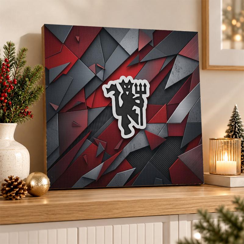 Manchester United Diamond Painting Kit 5D Full Drill DIY Diamond Mosaic Wall Art Home Decor