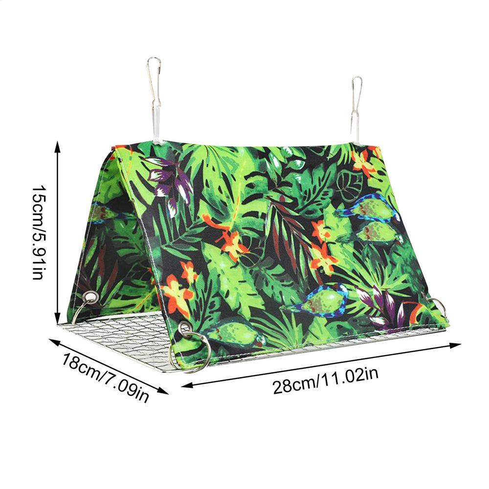 Parrot Bed Bird Hut Hammock Cockatiel Nest Summer House Perch Pet Supplies Parakeet Cage Accessories For Lovebird Finch Macaw