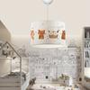 Animals Fabric Printed Children's Room Pendant Lamp 28 Cm | ByLamp