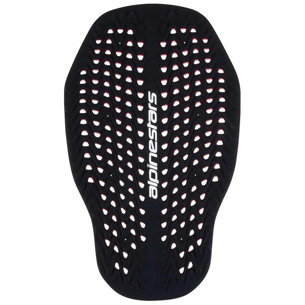 Alpinestars Motorcycle with Nucleon Plasma Back Protector Insert Protector, Red/Black (Size L)