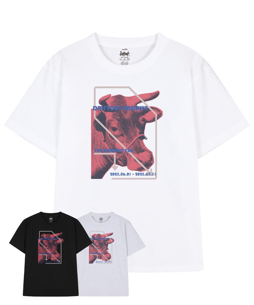 DRIFTOUT Red Cow Archive Short Sleeve T-Shirt (3 Colors)