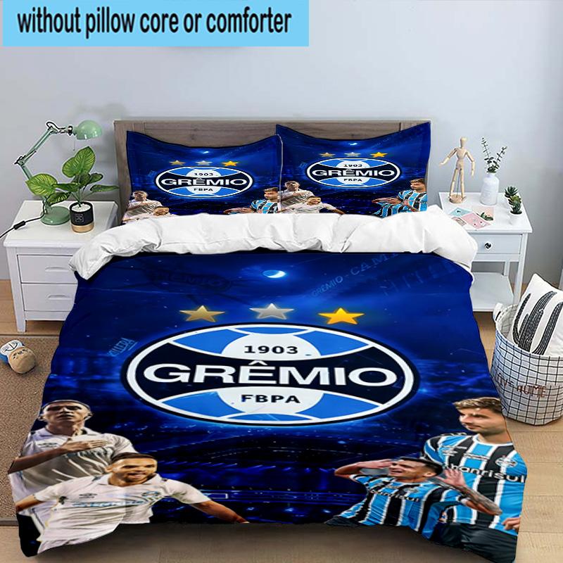 3pcs Fc 1903 Emblem Printed Bedding Set Duvet Cover Closure Includes 1 Duvet Cover & 2 Pillowcases Bedding Sets Home Decor Gifts