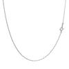 [Sears] Серебряная цепочка-веревка 925 пробы, ширина 1,3 мм, 45 см, sr25-45