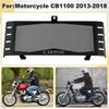 WF-Stainless Steel Motorcycle Radiator Grille Guard Protector Cover Water Cooler Protection For Honda Cb1100 2013-2018
