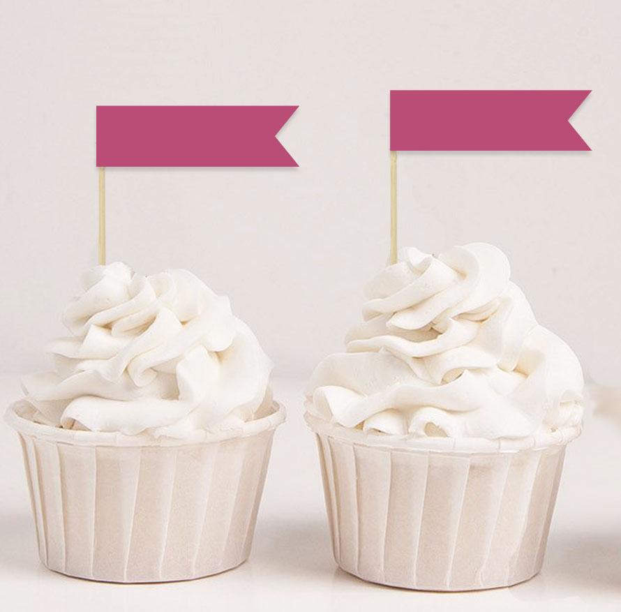 Дарлинг Сувенир| Топпер для кексов с простыми флагами | Десертные украшения для торта, кексов, вечеринок, топперов, упаковка