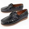Men's Leather Boat Shoe. Puranautic7 102732