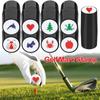 High Quality Plastic Golfer Gift Golf Stamp Marker Golf Ball Stamper Mark Seal Golf Accessories