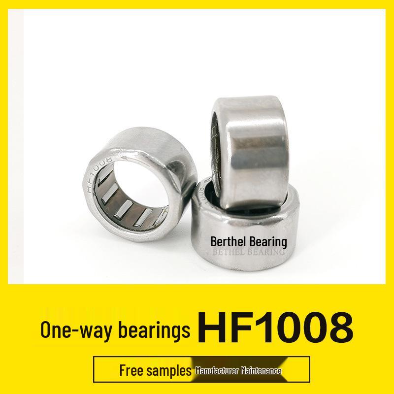 HF1008 Stainless Steel One-Way Needle Roller Bearing, 10*14*8mm, for Fishing Gear