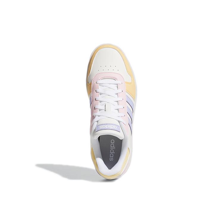 adidas Кроссовки Hoops 2.0 'White Yellow Pink' Женские GY5903