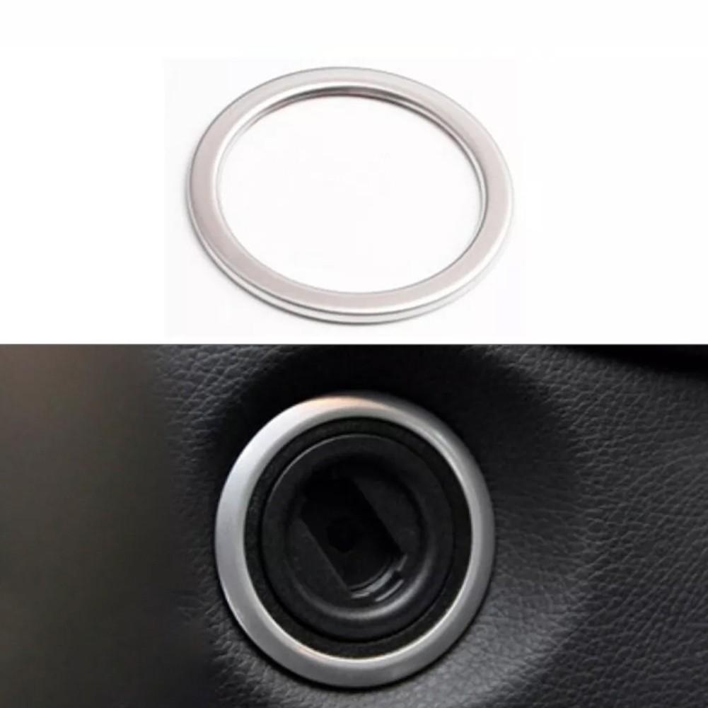 High Universality Fitment Ignition Key Trim Stainless Steel Cover Perfect Fit