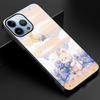 Чехол с милым кроликом из мультфильма для Iphone 14 13 12 11 Pro Max Mini Xs Xr X 7 8 6s Plus Se 2022, роскошный чехол из закаленного стекла, чехол