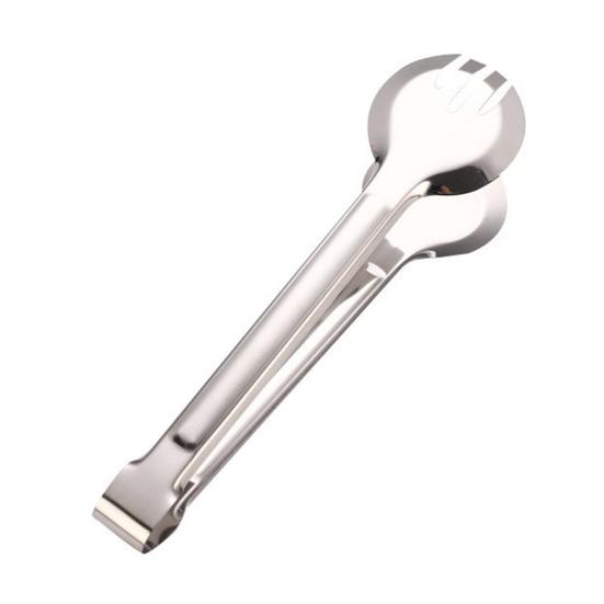 Сервировочные щипцы из нержавеющей стали Щипцы для шведского стола Щипцы для пасты, салата, колбасы, выпечки, спагетти Удобные кулинарные щипцы