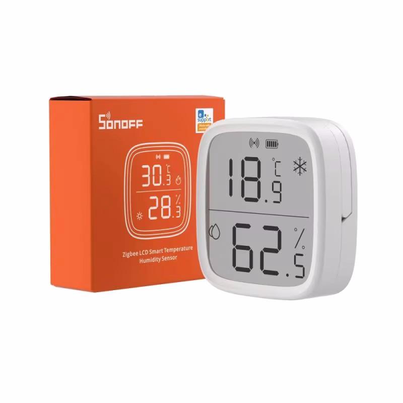 SONOFF SNZB-02D Zigbee Умный Датчик Температуры и Влажности Трансдьюсер Мониторинг в Реальном Времени Ewelink Alexa Google Home Ассистент Алиса